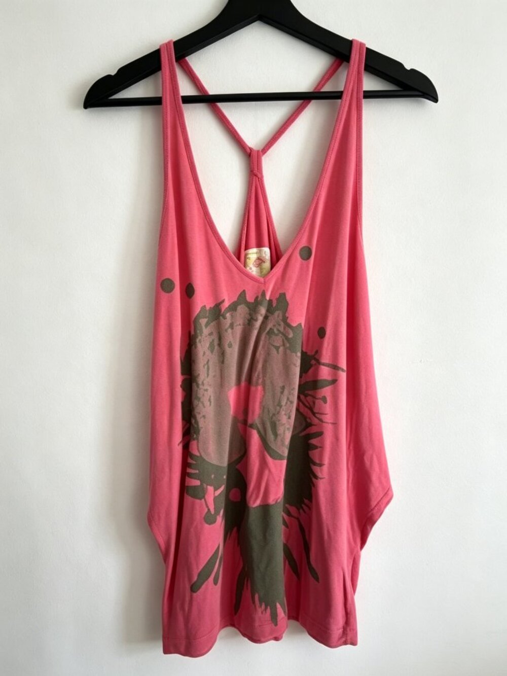 SALAD Graphic sleeveless tank top